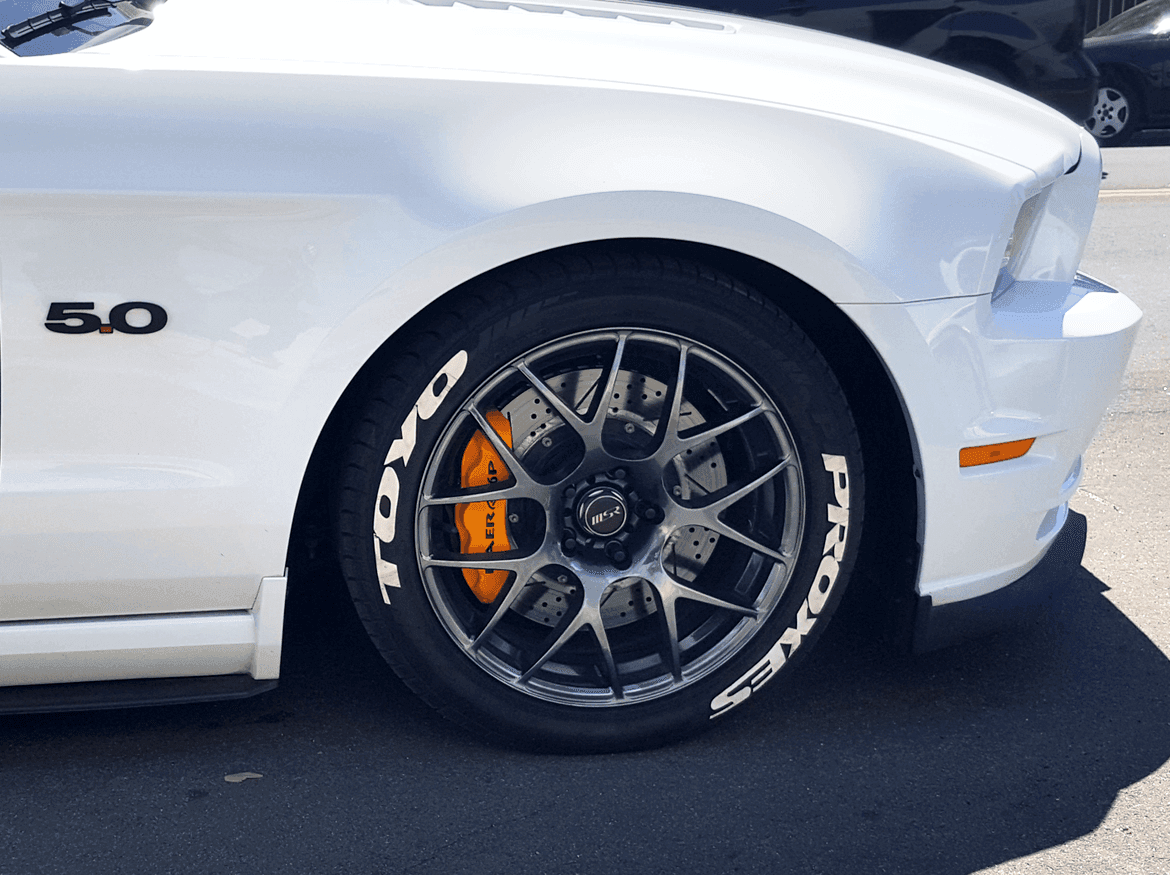 S550 Wheel & Brake Upgrade